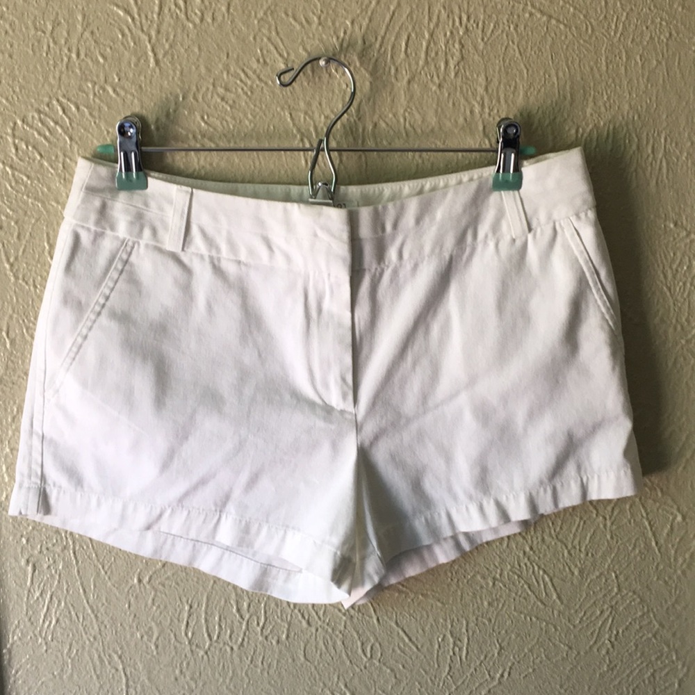 F21 White Hot Shorts
